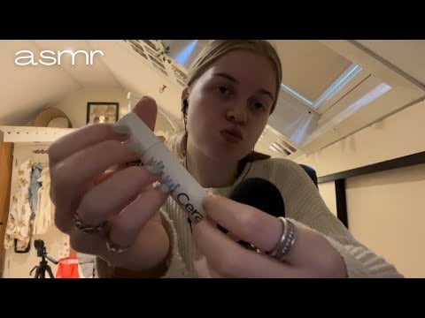 asmr | tapping, hand sounds & rambling!!