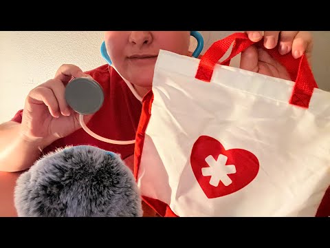 ASMR - 🧑🏼‍⚕️🏥 follow up with Dr. Tingles // whispered doctor role play