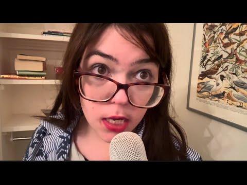 ASMR A Chatty Librarian comes to your house