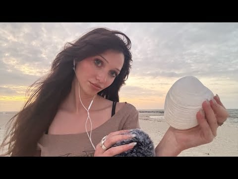 ASMR At The Beach! 🐚🫧🌊