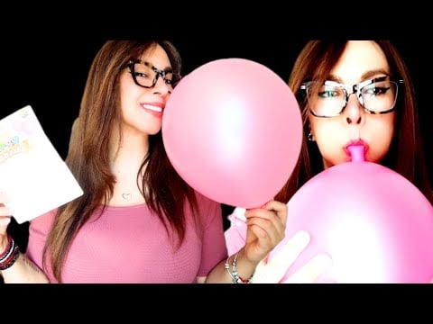 Can Balloons Give You ASMR? Let's Find Out! ( Rubbing, Blowing , kissing & More)