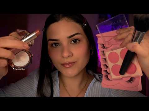 ASMR TE MAQUIANDO NOIVA ✨️Maquiagem Elegante para o Grande dia💄 ROLEPLAY Premium
