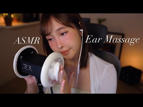 Gentle Ear Massage ASMR 😴 | Sleep Fast & Stay Asleep