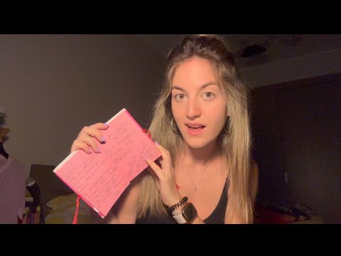 HO RITROVATO I MIEI VECCHI DIARI 😰 (asmr ita lettura)