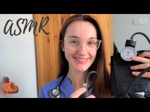 ASMR Cardiology Doctor Roleplay 🩺 🫀Medical Examination, Breathing Exercises, Pulse & Blood Pressure