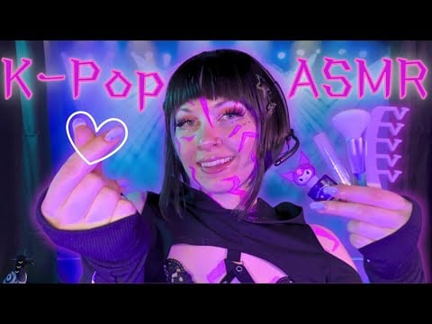 Demon Does YOUR Idol Makeup 😈 Soft Spoken ASMR for Sleep Relaxation & Getting Ready for the Big Show