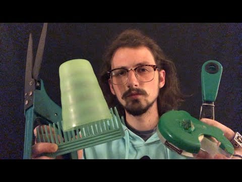 ASMR Green Chaotic Cranial Nerve Examination Roleplay