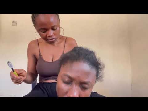 ASMR RELAXING SCALP SCRATCHING AND MASSAGE FOR DEEP SLEEP 😴 