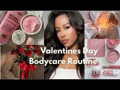 My Valentines Day Reset Body care Routine | Soft , Feminine, Body scrub, Exfoliating and Hydrating