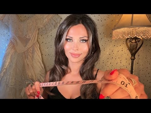 ASMR TAILOR ROLEPLAY | Measuring, Fabric Sounds, Time Travel 🕰️