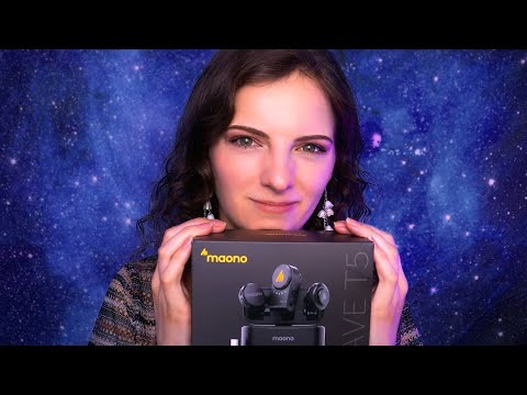 ASMR | Microphone Unboxing & Trigger Test 🎤