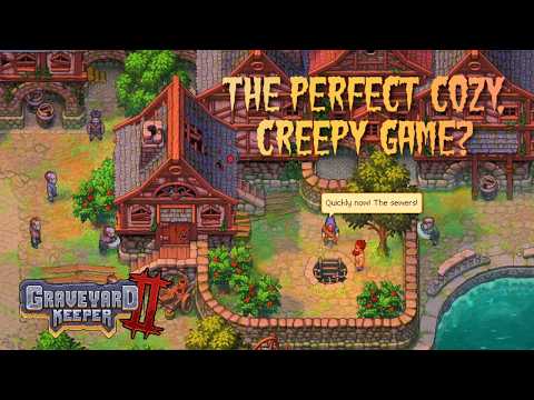 ASMR 🧟 Graveyard Keeper 2: Zombie BOO-galoo 🪦 Close Up Whispering