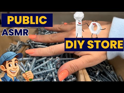 ASMR In Public (DIY Store) 🔩🔧🪛