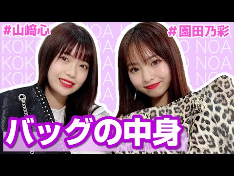 【園田乃彩】バッグの中身【山﨑心】