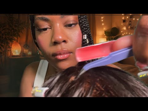 ASMR POV She Snuck In Again While You Were Sleeping 😴 Hair Play, Scalp Scratching & Tingles