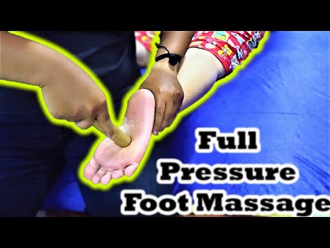 ASMR Full Pressure Foot Massage - ASMR Relaxing
