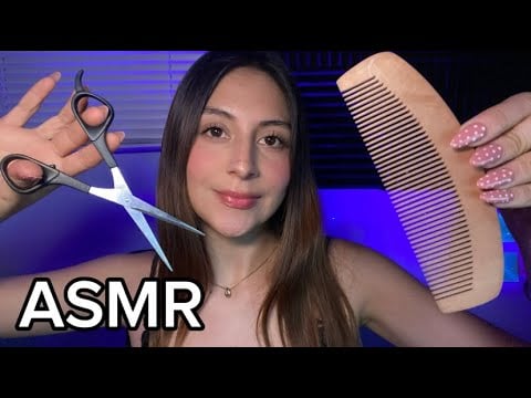 ASMR ESPAÑOL / CORTE DE CABELLO INTENSO ( PELUQUERIA ROLEPLAY )