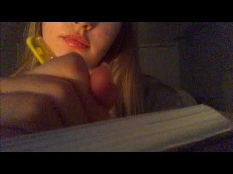 ASMR aggressive pen writing + scribbling