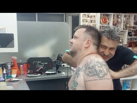 ASMR RELAXING CHAIR MASSAGE IN LIVE BROADCAST