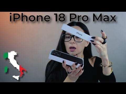 Unboxing iPhone 18 Pro Max *ASMR in Italiano