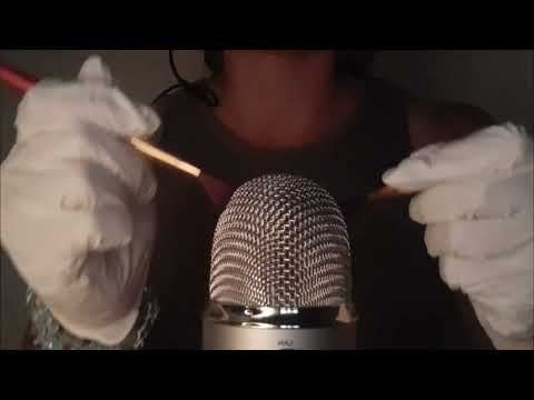 asmr deep mic brushing (no talking)