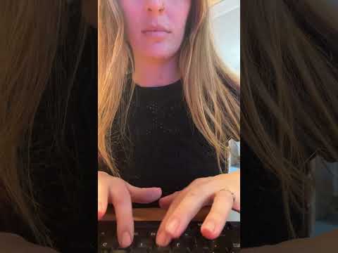 Keyboard Sounds For Intense Tingle Therapy #asmr #typing