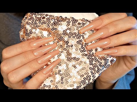 ASMR Textured Scratching & Tapping Assortment | Long Nails | No Talking