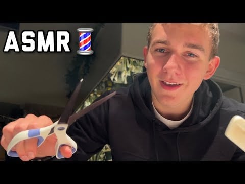 Asmr Chill barber gives you a relaxing haircut ✂️💈