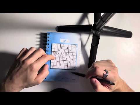 ASMR: Man loses fight to a sudoku