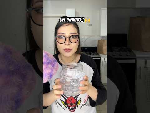 Gel infinito !! #asmr #hacks #hack #gel