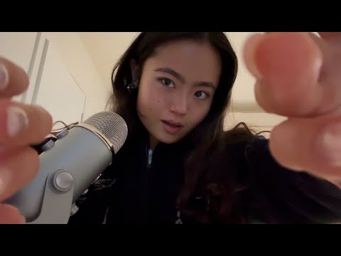 ASMR | Fast Aggressive hand movements, invisible scratching, mouth sounds˙Ⱉ˙ฅ