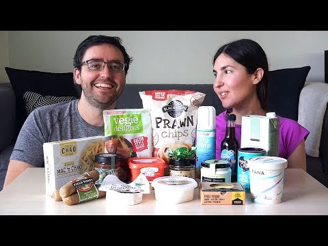 (NOT ASMR) Vegan Food Taste Test With Mr. Herbivore! 😋