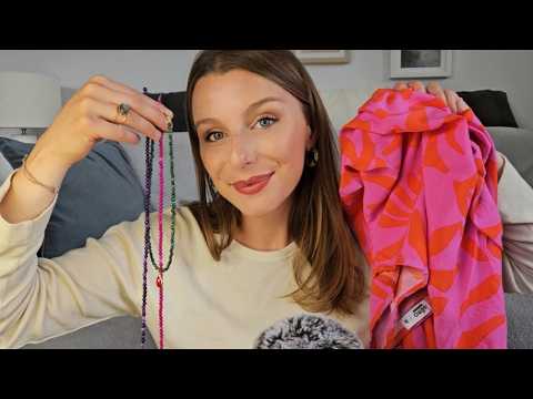 ASMR - Gros HAUL de vêtements et de perles 👗💍