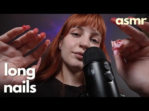 ASMR Doing your makeup and skincare with long nails | personal attention asmr