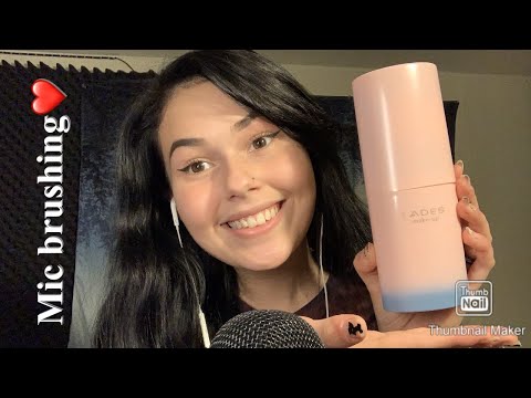 ASMR | mic brushing❤️