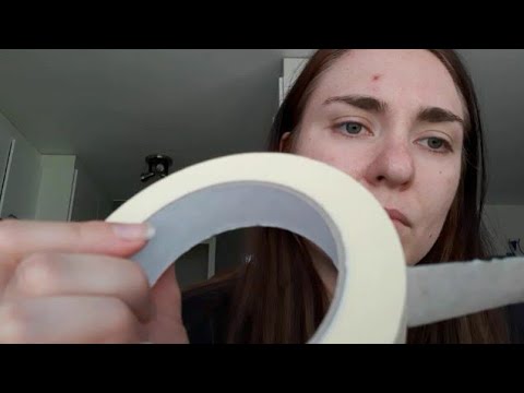 ASMR- Sticky tape sounds  (no talking)