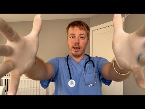 ASMR | Stereo Cranial Nerve Exam 