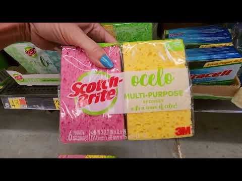 Walmart Cleaning Products Section Walk-Through 9-13-2022