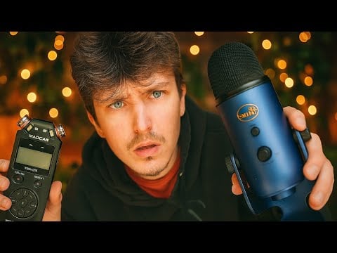 ASMR Tascam VS Blue Yeti… Which One Is Better? (Tapping, Mouth Sounds, Mic Touching)