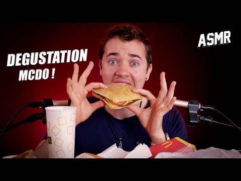 ASMR : CE MENU McDo, VAS T’ENDORMIR !