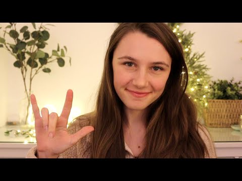 ASMR - Teaching You Sign Language (ASL) 🤟