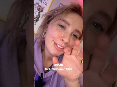 ASMR Face Tickling for Sleep 😴 Personal Attention
