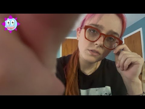 ASMR touching your face (uncut asmr) personal attention