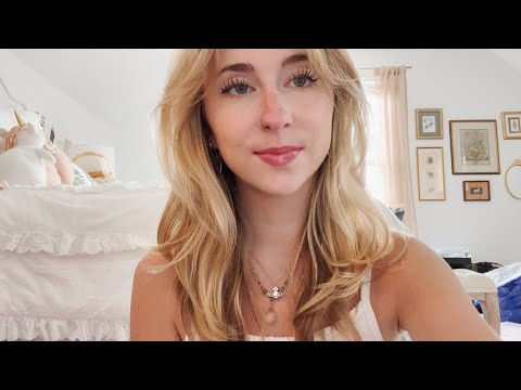 Hand tapping, kisses, “go to sleep” whispering, & mouth sounds asmr 💋
