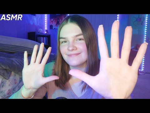 ASMR 10 triggers in one minute *fast*