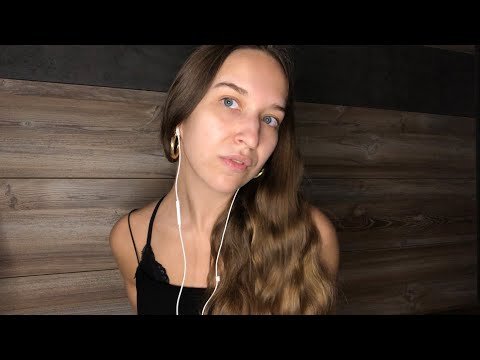 ASMR Random Triggers 🖤 (Mic Scratching, Mouth Sounds, Hair Sounds)