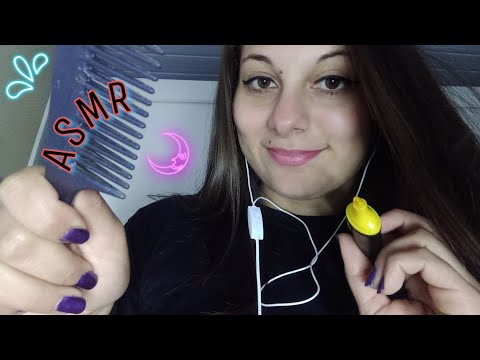 ASMR | SOU SUA NAMORADA E VOCÊ TEM QUE SEGUIR AS INSTRUÇÕES PARA DORMIR