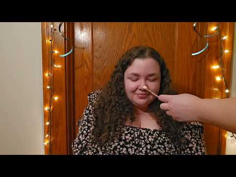 🌸 ASMR Face Brushing & Massage 🌸