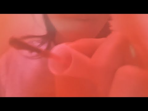 ASMR Applying Nail Polish On Camera Lens 💅✨️ visual trigger, nail care, camera touching, ear blowing