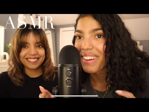 My twin sister tries ASMR again!